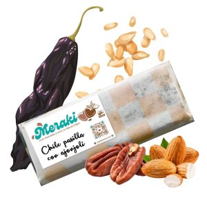 Barras de Frutos Secos - Chile pasilla con ajonjolí